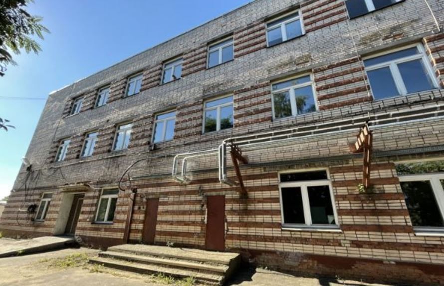 фасад дома, здание по адресу г Санкт-Петербург, наб Реки Волковки, д 17