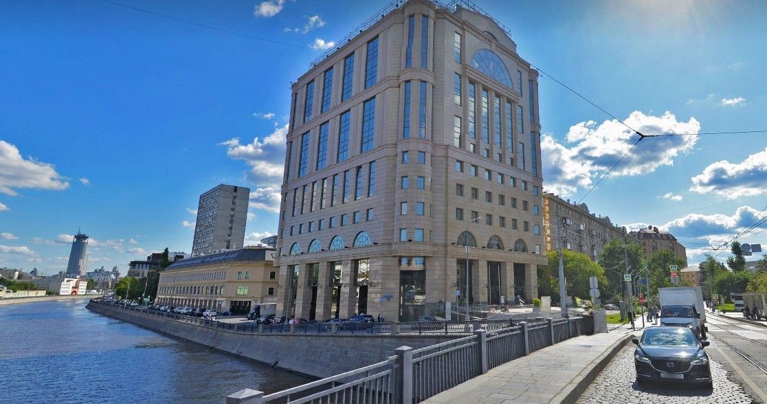 фасад дома, здание по адресу г Москва, Овчинниковская наб, д 20 стр 1 