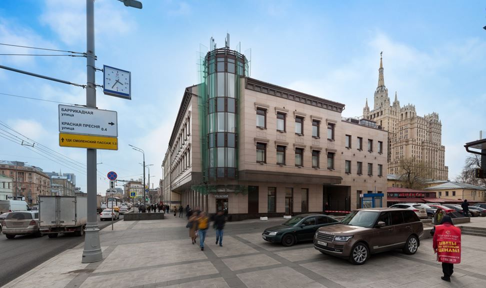 фасад дома, здание по адресу г Москва, ул Садовая-Кудринская, д 1 