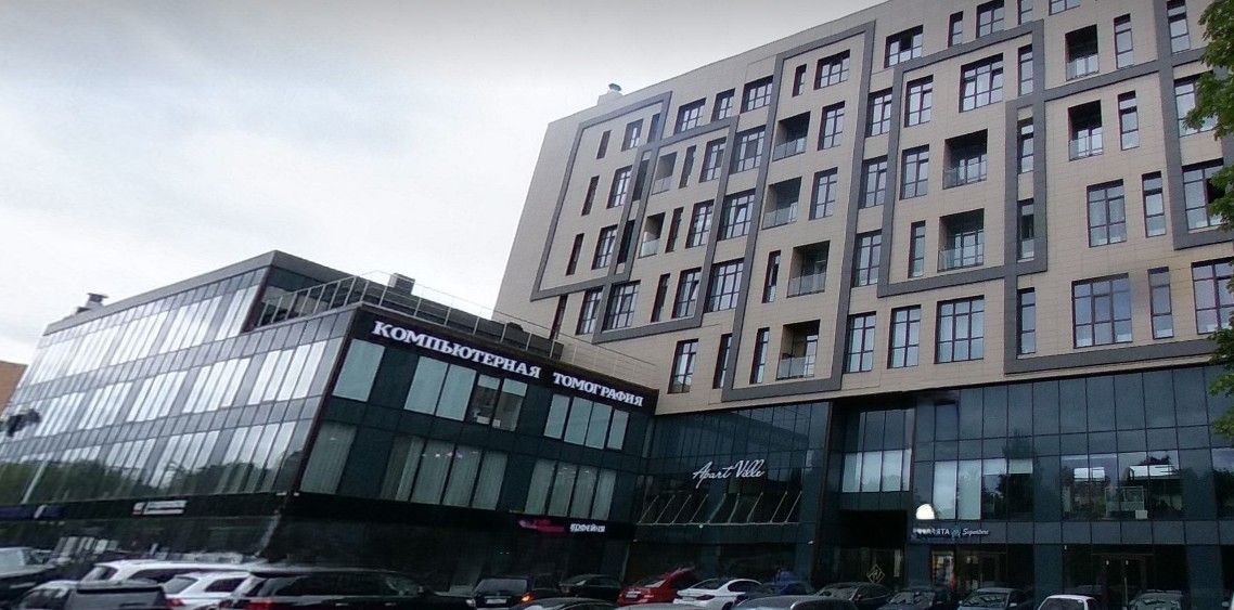 фасад дома, здание по адресу г Москва, Дмитровское шоссе, д 81 к 3