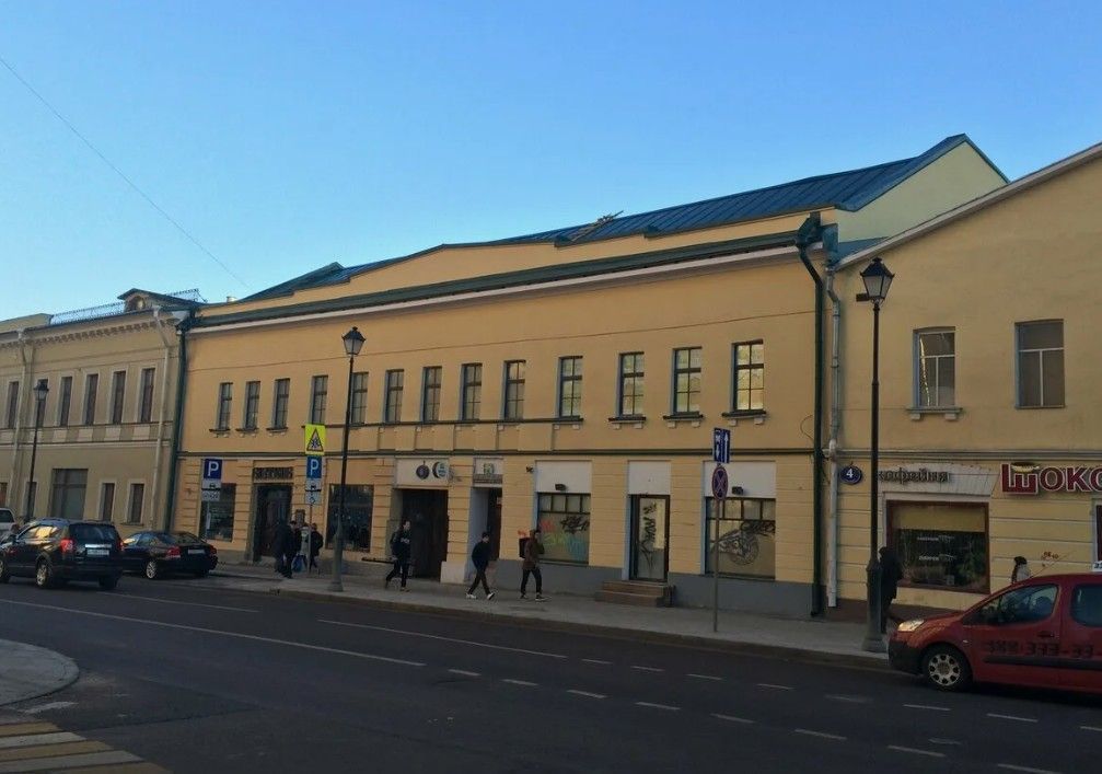 фасад дома, здание по адресу г Москва, ул Покровка, д 6