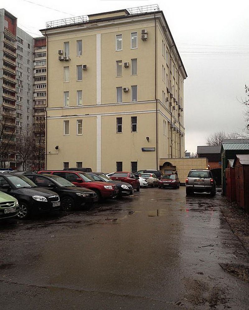 фасад дома, здание по адресу г Москва, 4-й Рощинский проезд, д 19 стр 2