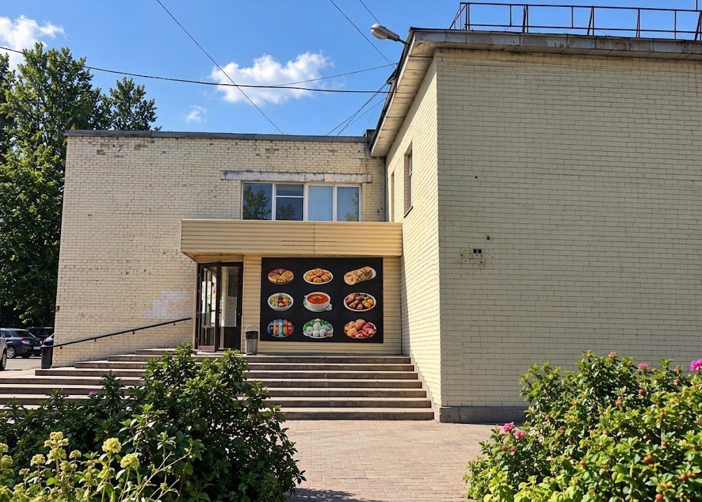 фасад дома, здание по адресу г Санкт-Петербург, пр-кт Народного Ополчения, д 115