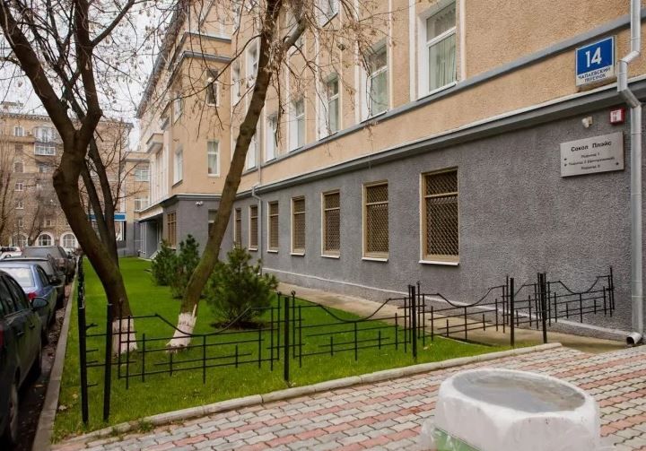 фасад дома, здание по адресу г Москва, Чапаевский пер, д 14 