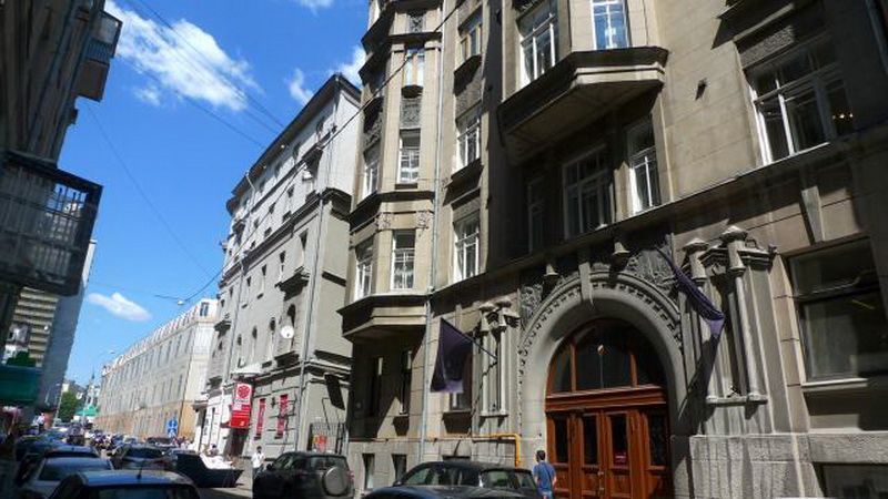 фасад дома, здание по адресу г Москва, Большой Афанасьевский пер, д 36 стр 1 