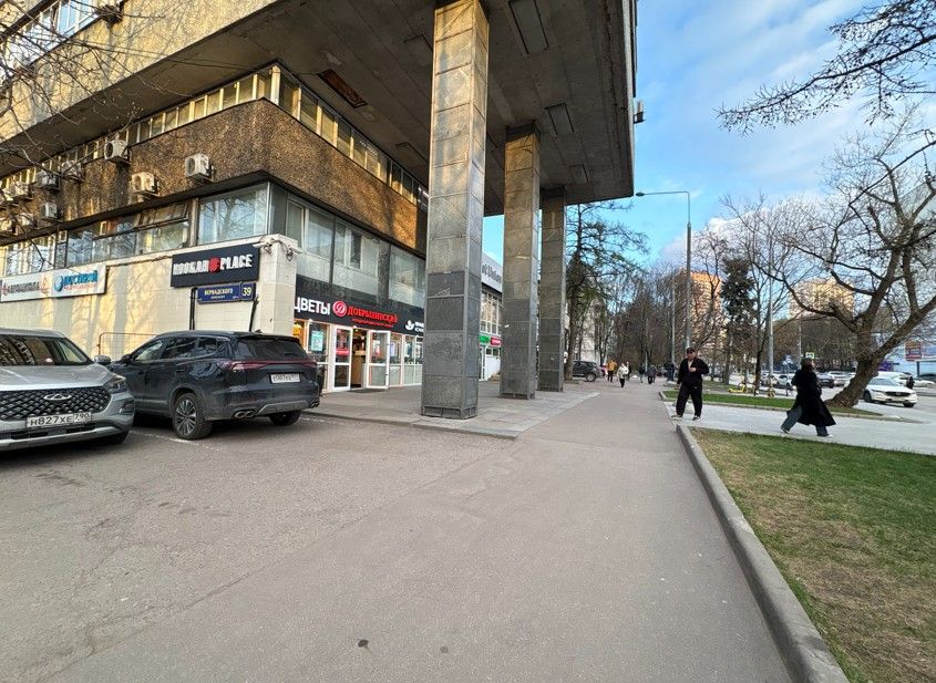 фасад дома, здание по адресу г Москва, пр-кт Вернадского, д 39 