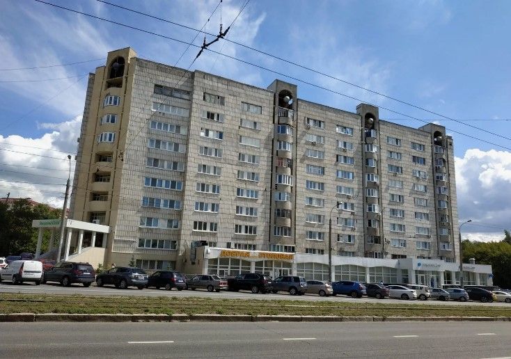 фасад дома, здание по адресу г Казань, ул Гвардейская, д 35 