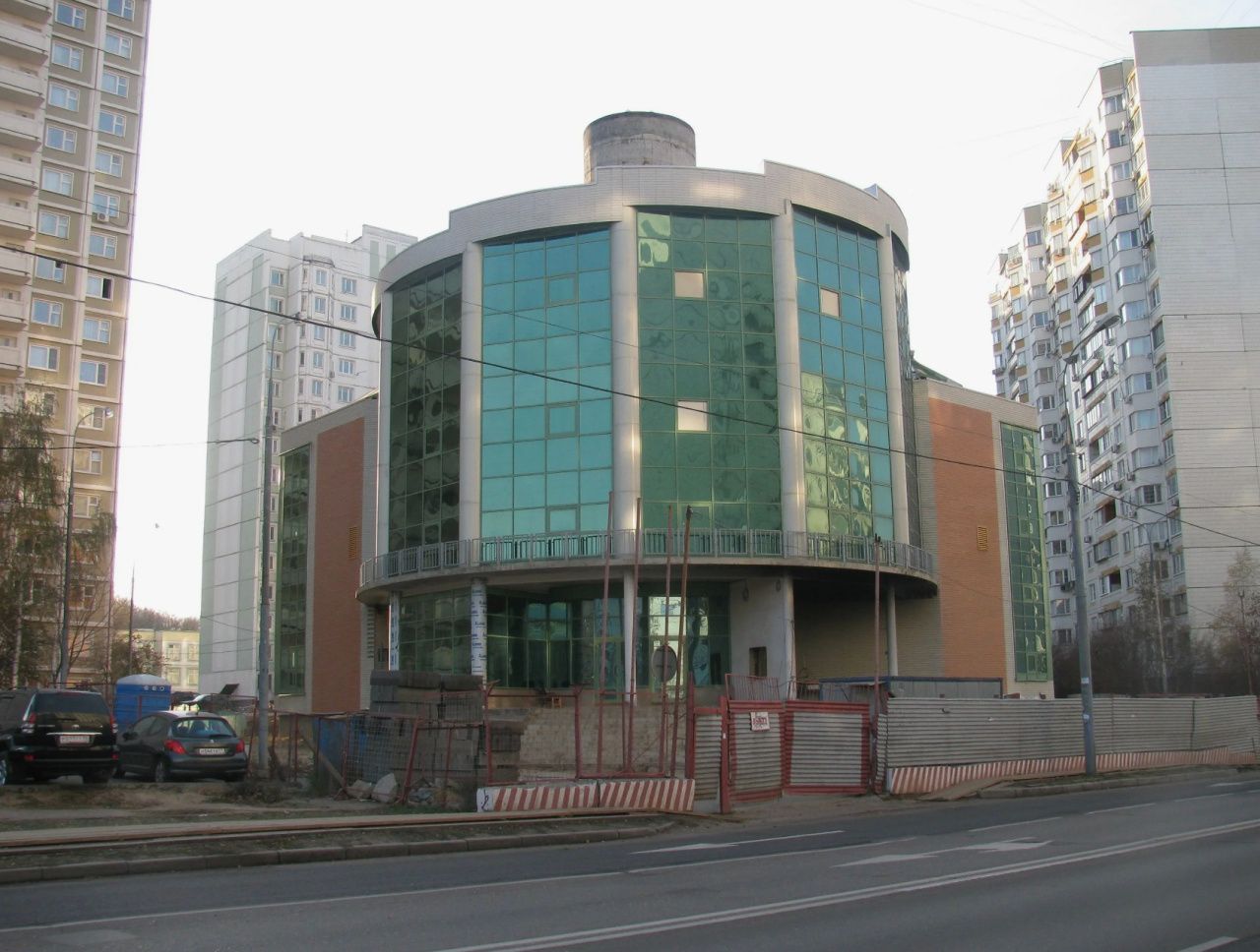 фасад дома, здание по адресу г Москва, ул Барышиха, д 25