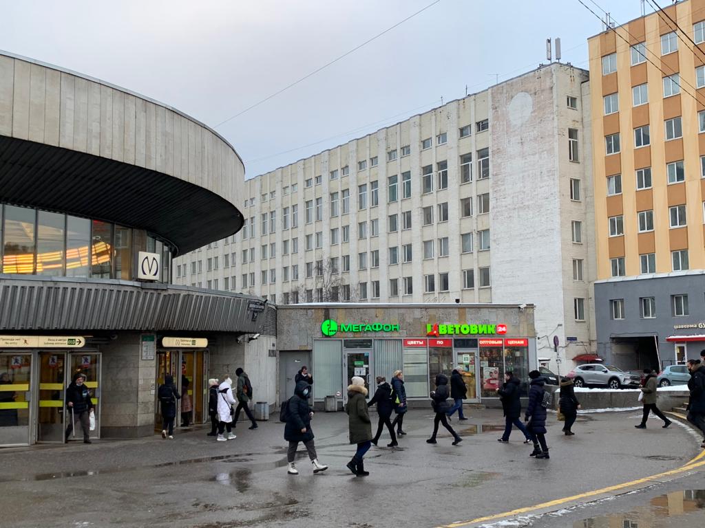 фасад дома, здание по адресу г Санкт-Петербург, пр-кт Обуховской Обороны, д 120 литера Б