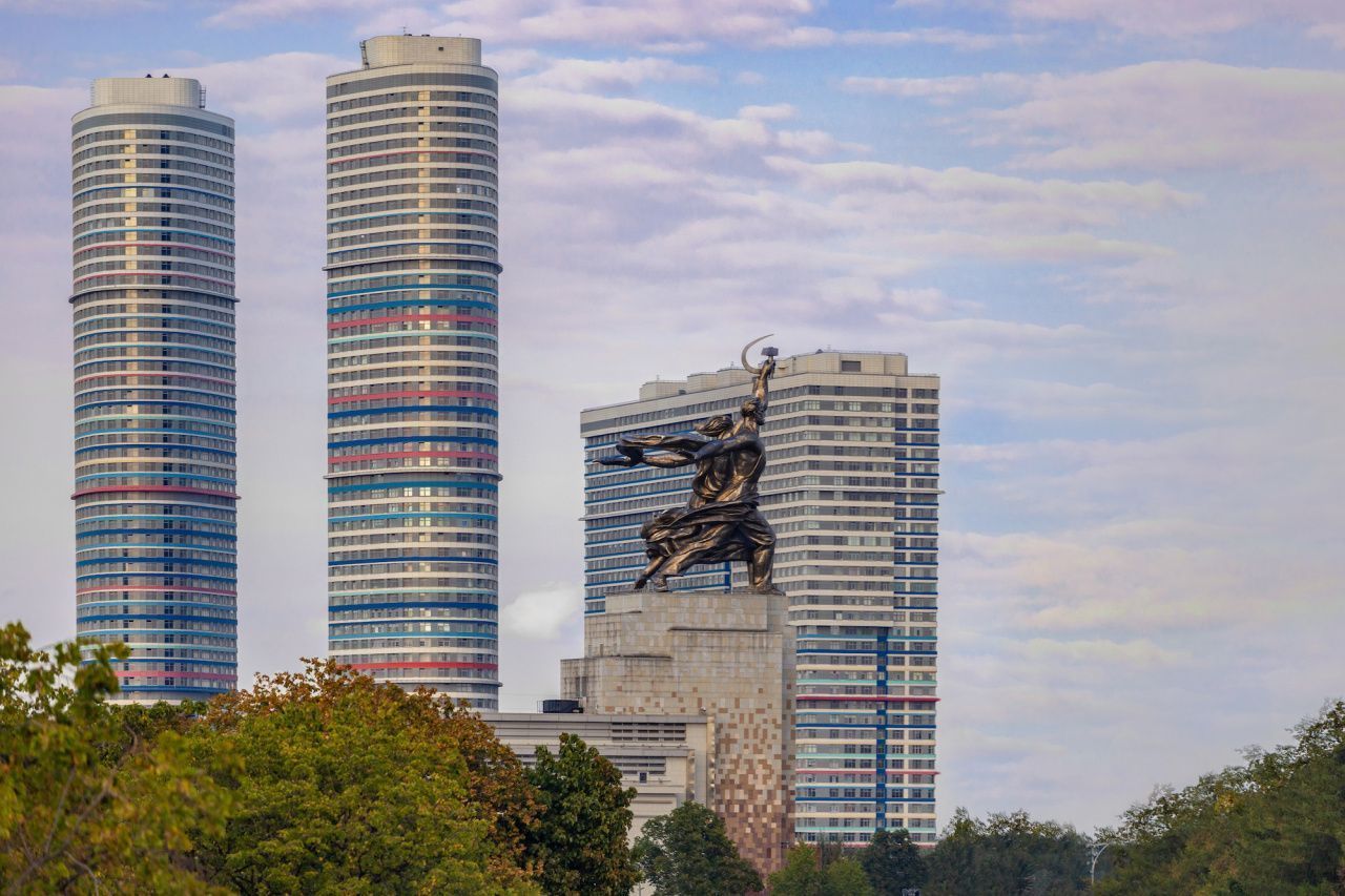 фасад дома, здание по адресу г Москва, пр-кт Мира, д 188Б к 1