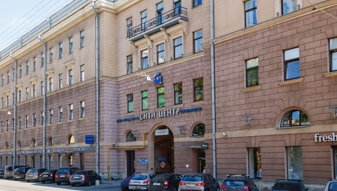 Строительная компания арендовала офис 588,5 м2 по адресу: ул Чапаева, д 5. Санкт-Петербург