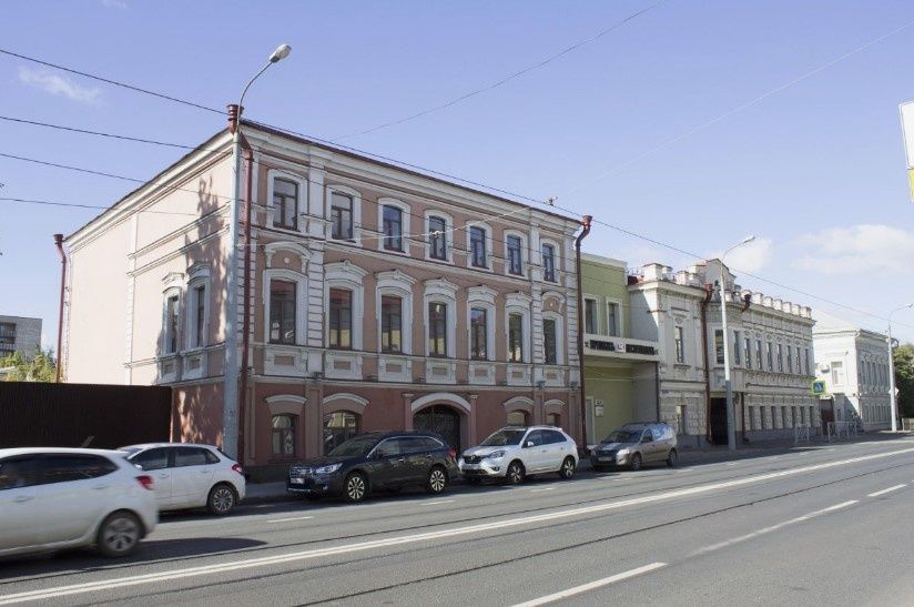 фасад дома, здание по адресу г Казань, ул Габдуллы Тукая, зд 86