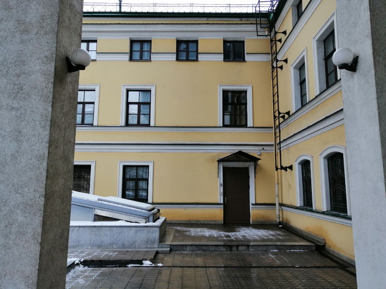фасад дома, здание по адресу г Москва, Цветной б-р, д 22 стр 1 