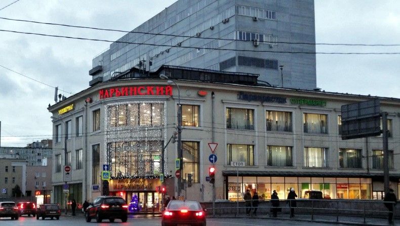 фасад дома, здание по адресу г Москва, ул Сущёвский Вал, д 46