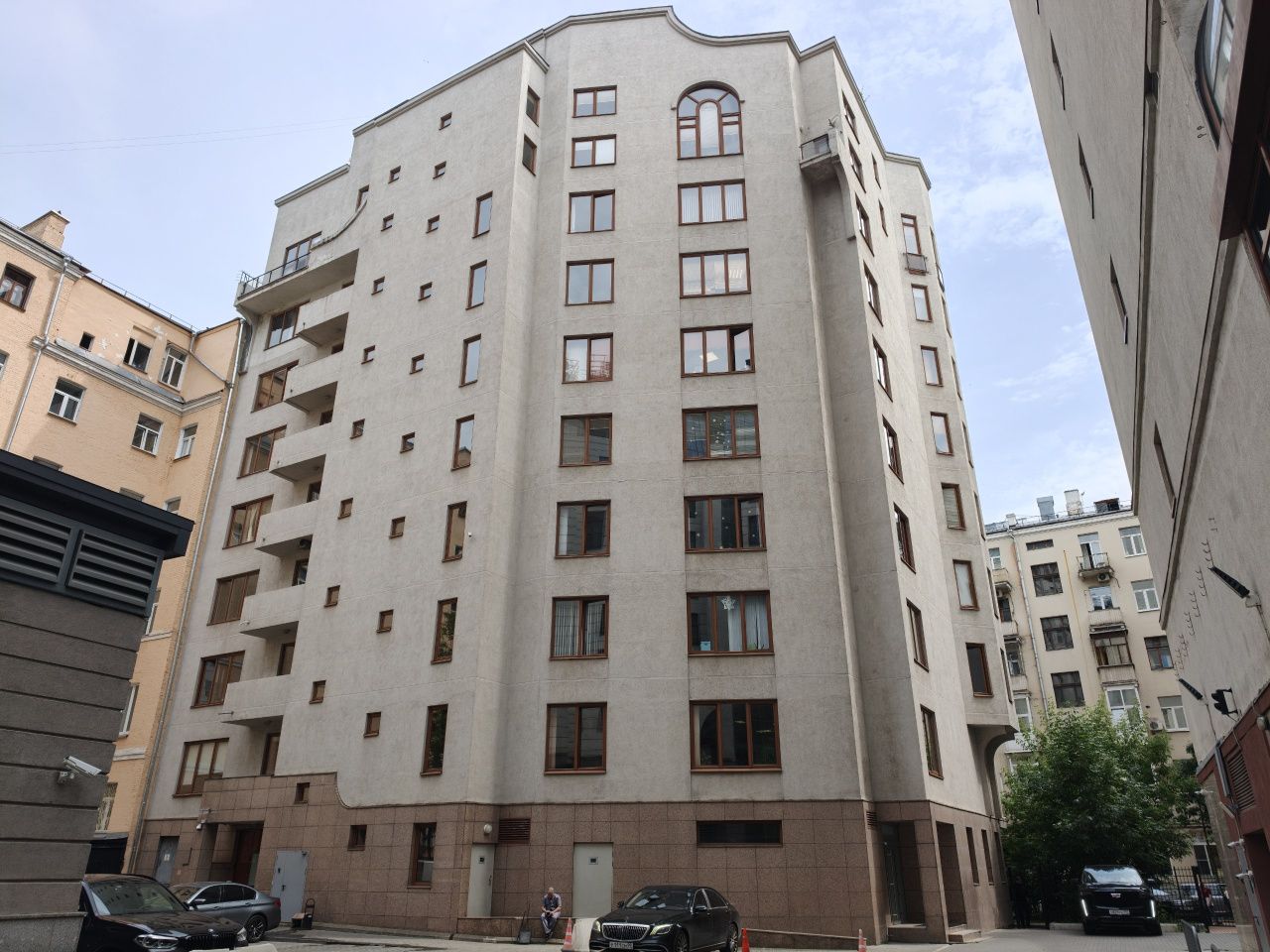 фасад дома, здание по адресу г Москва, ул Тверская, д 16 стр 3 