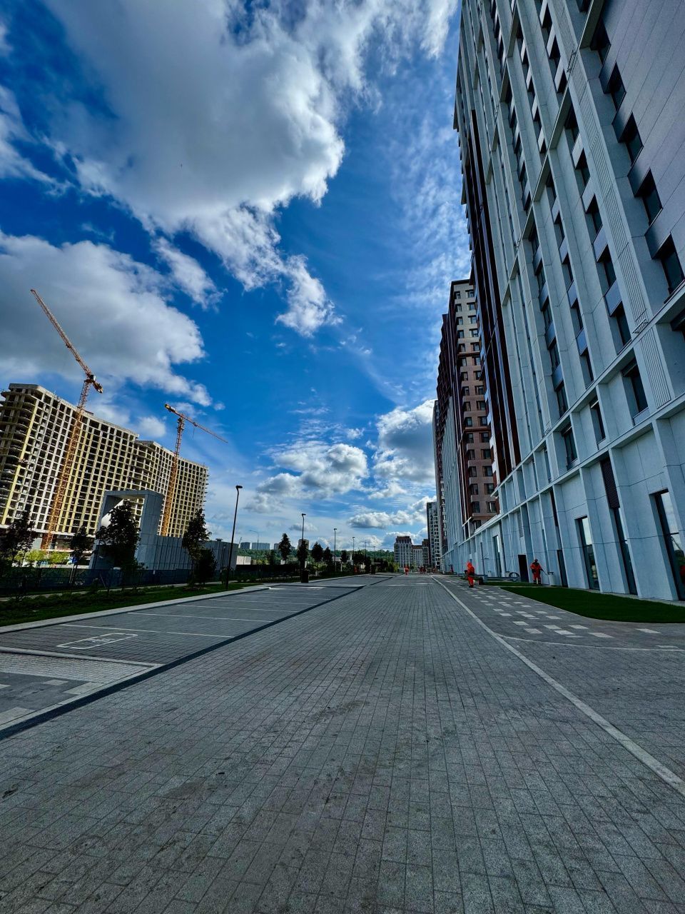 фасад дома, здание по адресу г Москва, ул Нижние Мнёвники, д 10 