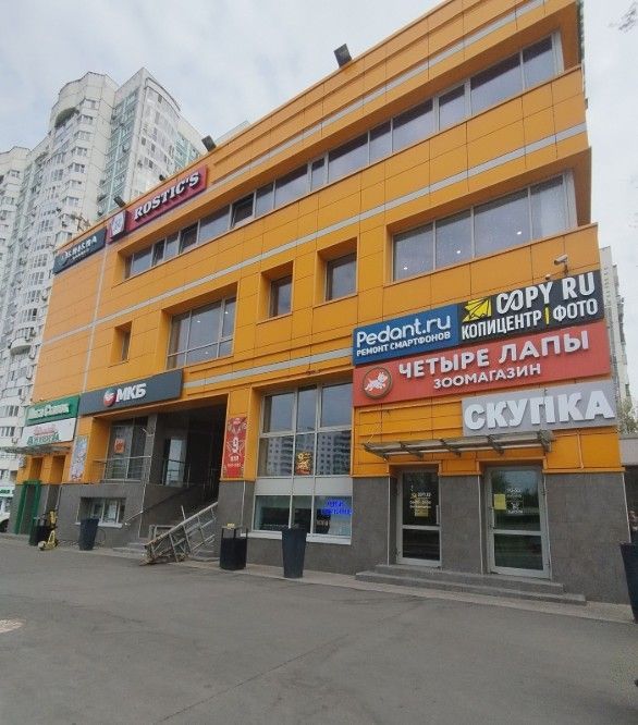 фасад дома, здание по адресу г Москва, ул Миклухо-Маклая, д 47А