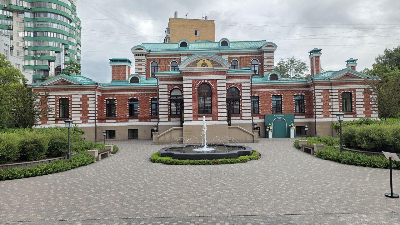 фасад дома, здание по адресу г Москва, Орлово-Давыдовский пер, д 2А стр 1 
