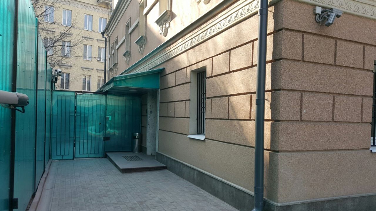 фасад дома, здание по адресу г Москва, 2-й Спасоналивковский пер, д 8