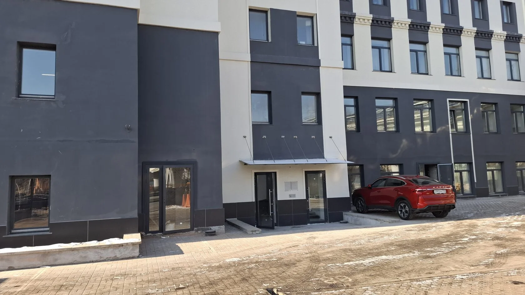 фасад дома, здание по адресу г Москва, Колодезный пер, д 3 стр 25