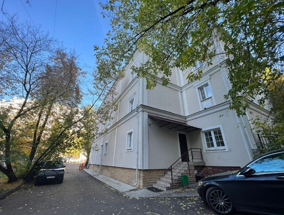 фасад дома, здание по адресу г Москва, ул Большая Грузинская, д 36А стр 4 